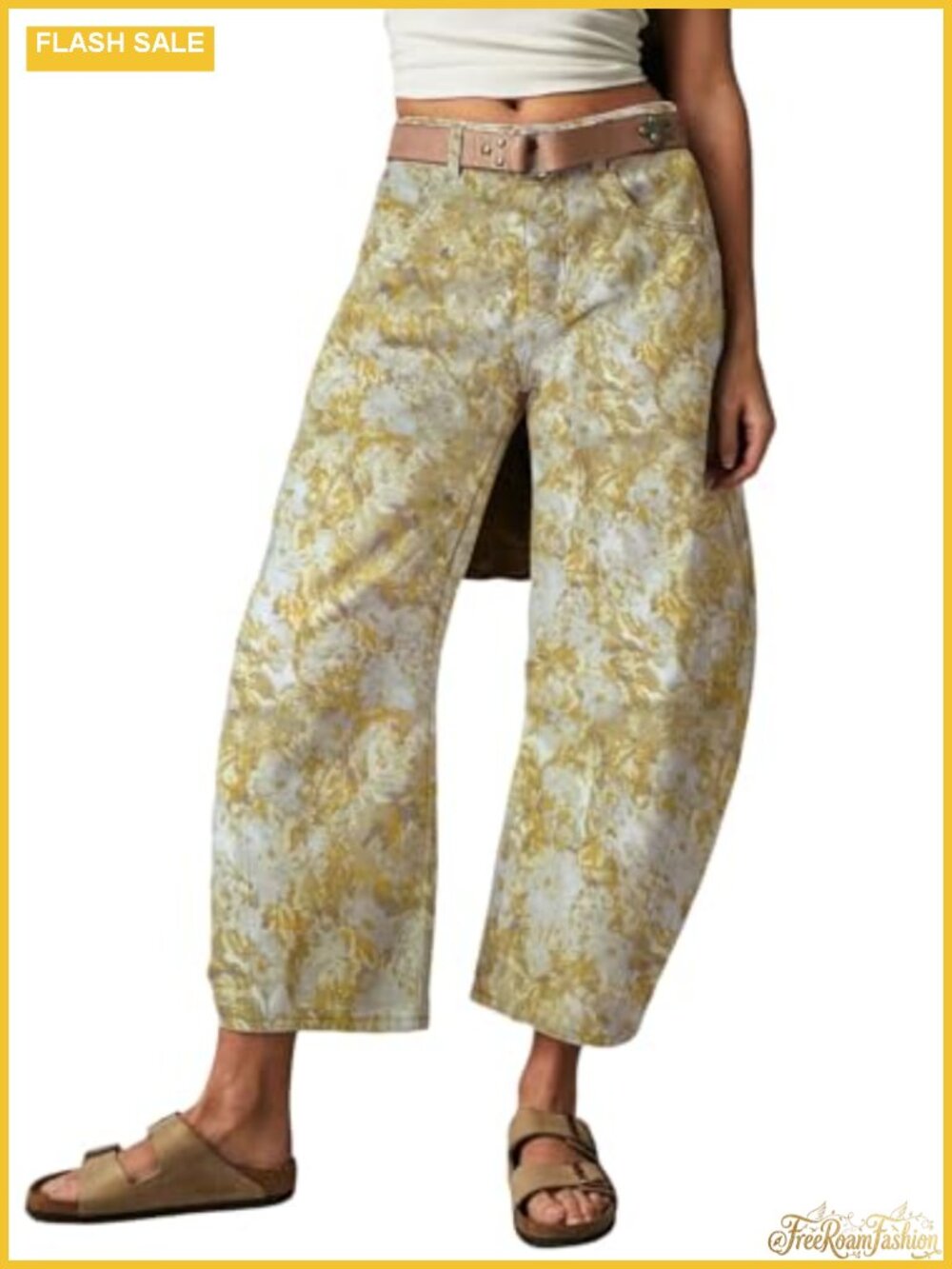 Baggy Barrel Jeans Mid Rise Printed Denim Wide Leg Boyfriend Y2k Cartoon